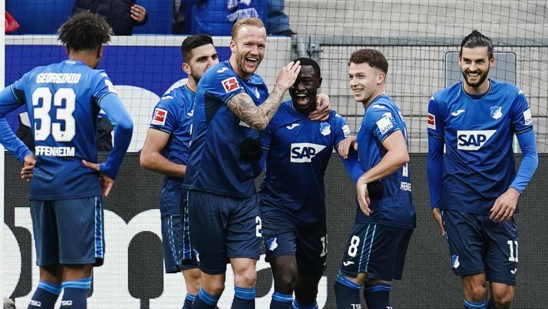 Siegt gegen RB Leipzig: TSG 1899 Hoffenheim. Siegt gegen RB Leipzig: TSG 1899 Hoffenheim.
