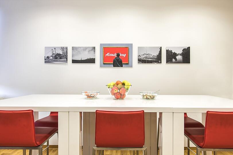 Vitamin-Boost: Bei uns gibt es frisches Obst und kleine Snacks für zwischendurch. Vitamin-Boost: Bei uns gibt es frisches Obst und kleine Snacks für zwischendurch.