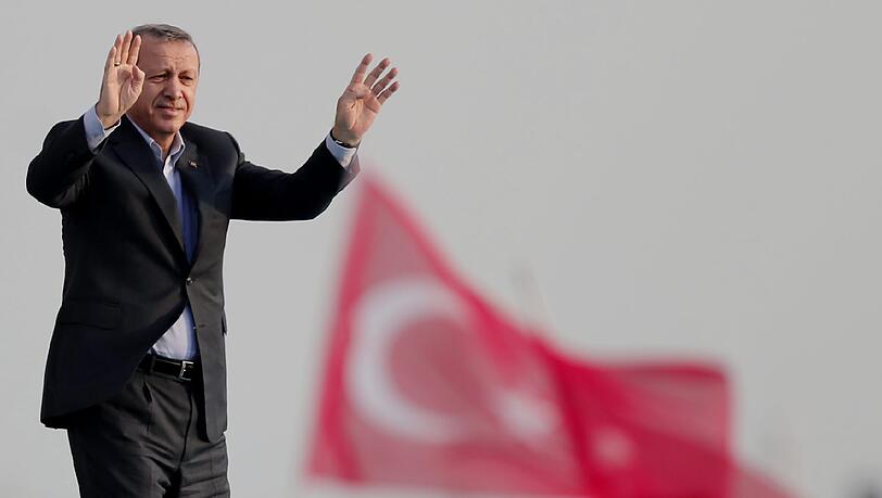 Hält die Medien in seinem Land für frei: Der türkische Staatspräsident Recep Tayyip Erdogan. Hält die Medien in seinem Land für frei: Der türkische Staatspräsident Recep Tayyip Erdogan.