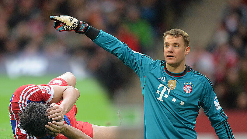 Die Verletzung von Javi Martinez ist laut Manuel Neuer eine "Katastrophe". Die Verletzung von Javi Martinez ist laut Manuel Neuer eine "Katastrophe".