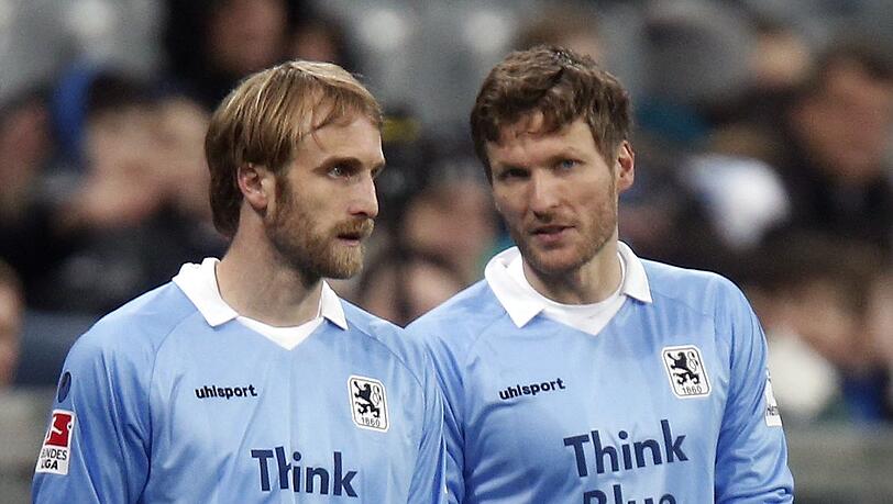 Ihr letztes Heimspiel: Daniel Bierofka (l.) und Benny Lauth.