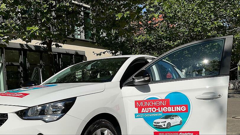 Das ist der große Hauptgewinn: der Opel Corsa. Das ist der große Hauptgewinn: der Opel Corsa.