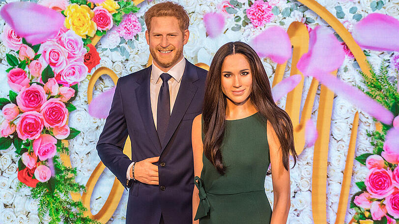 Die Wachsfiguren von Prinz Harry und Herzogin Meghan wurden getrennt