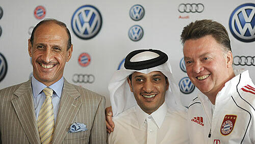 Louis van Gaal gefällt es in Doha Louis van Gaal gefällt es in Doha