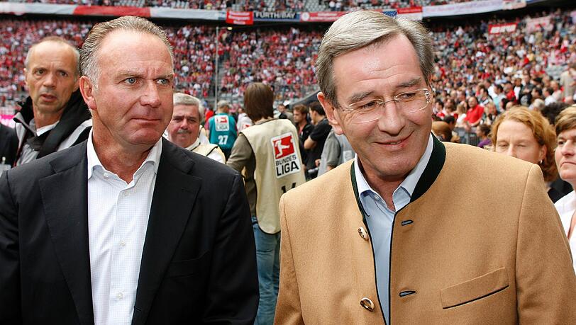 Karl-Heinz Rummenigge und Karl Hopfner Karl-Heinz Rummenigge und Karl Hopfner
