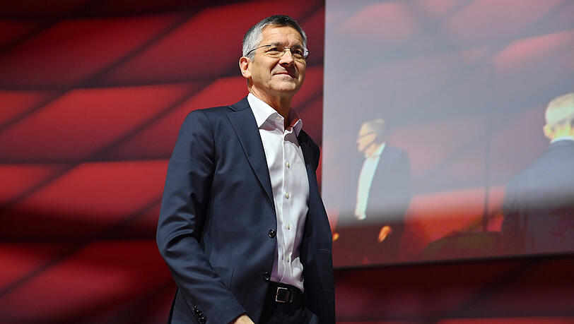 Will im Jubiläumsjahr die Marke von 400.000 Mitgliedern knacken: FCB-Präsident Herbert Hainer. Will im Jubiläumsjahr die Marke von 400.000 Mitgliedern knacken: FCB-Präsident Herbert Hainer.