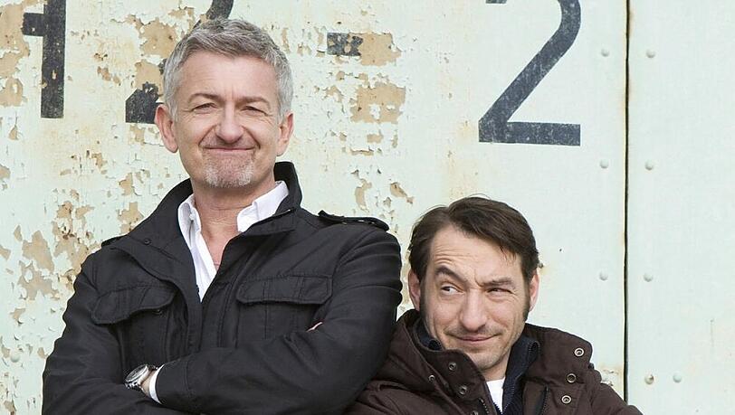Noch sind Dominic Raacke und Boris Aljinovic (re.) in den "Tatort"-Produktionen des rbb als Kommissare Ritter und Stark zu sehen Noch sind Dominic Raacke und Boris Aljinovic (re.) in den "Tatort"-Produktionen des rbb als Kommissare Ritter und Stark zu sehen