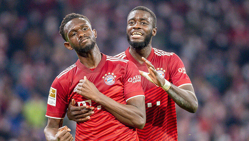 Lieferten gegen Union ein gutes Spiel ab: Nianzou (l.) und Upamecano (r.). Lieferten gegen Union ein gutes Spiel ab: Nianzou (l.) und Upamecano (r.).