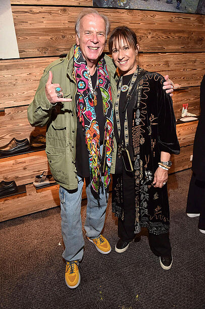 Wolfgang Fierek und Frau Djamila Wolfgang Fierek und Frau Djamila