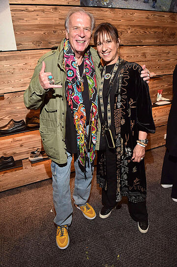 Wolfgang Fierek und Frau Djamila Wolfgang Fierek und Frau Djamila