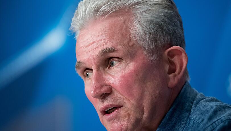 Jupp Heynckes spricht. Jupp Heynckes spricht.