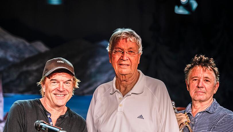 Campino, Gerhard Polt und Christoph "Stofferl" Well (l-r) proben für den Start der gemeinsamen Tour. Campino, Gerhard Polt und Christoph "Stofferl" Well (l-r) proben für den Start der gemeinsamen Tour.