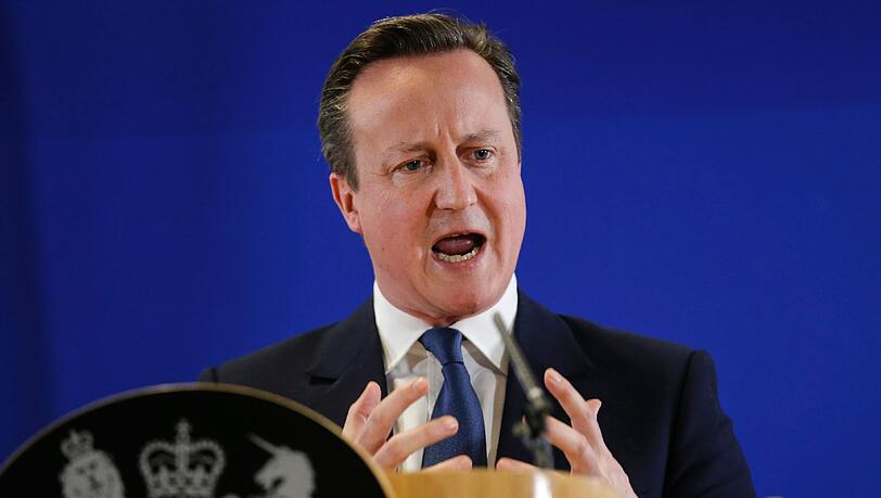 David Cameron kündigte am Samstag das Referndum über den Verbleib in der EU an. David Cameron kündigte am Samstag das Referndum über den Verbleib in der EU an.