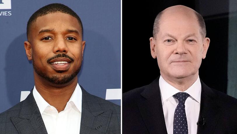 Michael B. Jordan (l.) und Olaf Scholz haben es in die Liste der "100 einflussreichsten Personen" geschafft. Michael B. Jordan (l.) und Olaf Scholz haben es in die Liste der "100 einflussreichsten Personen" geschafft.