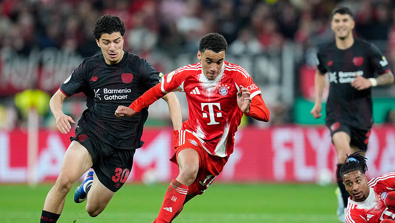 Zeigte einen guten Auftritt gegen Bayer Leverkusen: Jamal Musiala. Zeigte einen guten Auftritt gegen Bayer Leverkusen: Jamal Musiala.