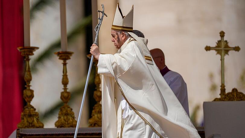 "In meinem Herzen trage ich all die vielen ukrainischen Opfer": Papst Franziskus. "In meinem Herzen trage ich all die vielen ukrainischen Opfer": Papst Franziskus.