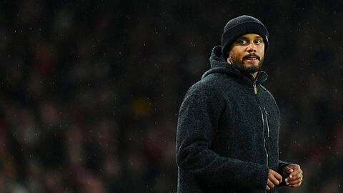 Bayern-Trainer Vincent Kompany. Bayern-Trainer Vincent Kompany.