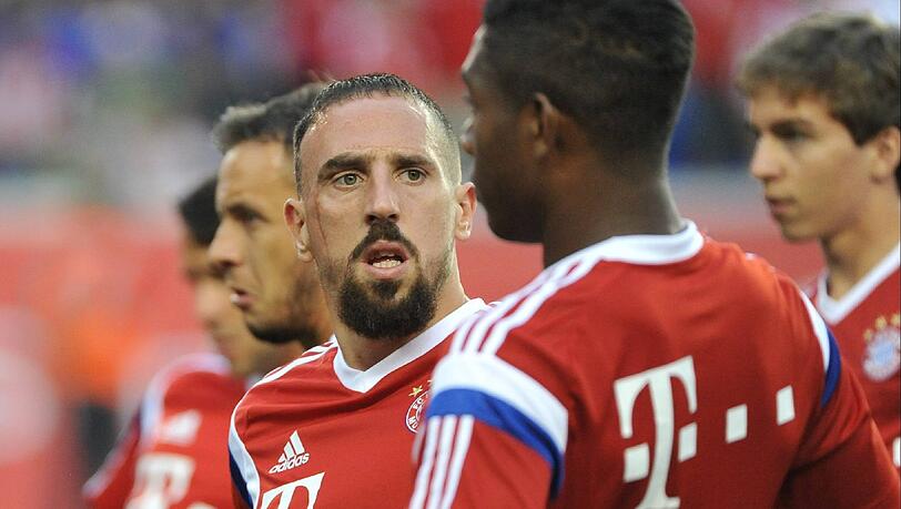 Franck Ribéry kämpft bereits seit der US-Tour mit Knieproblemen. Franck Ribéry kämpft bereits seit der US-Tour mit Knieproblemen.