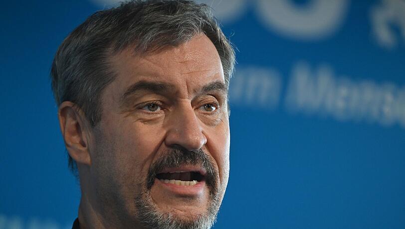 Bei seiner Reise ins ferne Indien will sich CSU-Chef Söder auch für einen Freihandel mit Europa einsetzen - in Rücksprache mit CDU-Chef Friedrich Merz und EU-Kommissionspräsidentin Ursula von der Leyen. (Archivbild) Bei seiner Reise ins ferne Indien will sich CSU-Chef Söder auch für einen Freihandel mit Europa einsetzen - in Rücksprache mit CDU-Chef Friedrich Merz und EU-Kommissionspräsidentin Ursula von der Leyen. (Archivbild)
