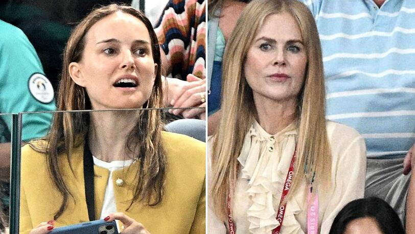 Ließen sich den Olympiasieg von Team USA nicht entgehen: Natalie Portman (l.) und Nicole Kidman. Ließen sich den Olympiasieg von Team USA nicht entgehen: Natalie Portman (l.) und Nicole Kidman.