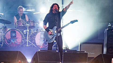 Die Foo Fighters um Frontmann Dave Grohl geben am 17. Juni 2026 ein Konzert in der Münchner Allianz Arena. (Archivbild) Die Foo Fighters um Frontmann Dave Grohl geben am 17. Juni 2026 ein Konzert in der Münchner Allianz Arena. (Archivbild)