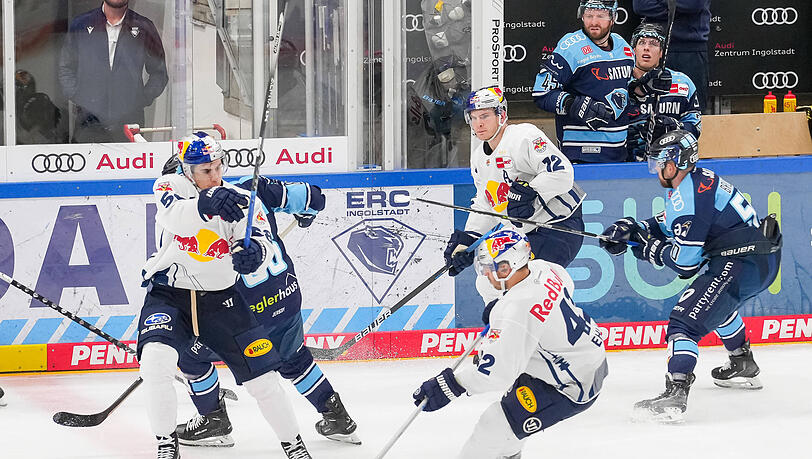 Gegen Ingolstadt gelangen dem EHC im ersten Drittel fünf Tore. Gegen Ingolstadt gelangen dem EHC im ersten Drittel fünf Tore.