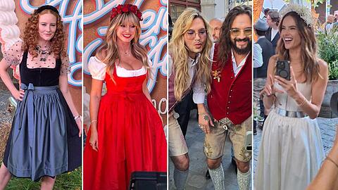 Die Promis machen sich bereit für Heidi Klums Mega-Event im Münchner Hofbräuhaus. Die Promis machen sich bereit für Heidi Klums Mega-Event im Münchner Hofbräuhaus.