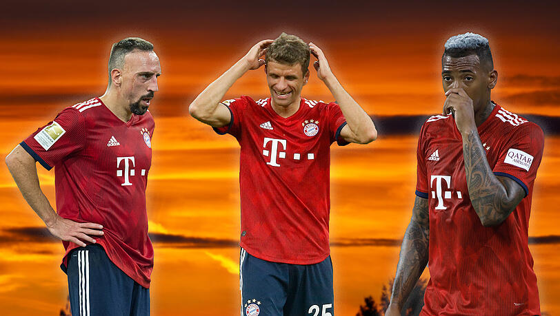 Fanden sich zuletzt häufiger auf der Bank des FC Bayern wieder: Franck Ribéry, Thomas Müller und Jérôme Boateng. Fanden sich zuletzt häufiger auf der Bank des FC Bayern wieder: Franck Ribéry, Thomas Müller und Jérôme Boateng.
