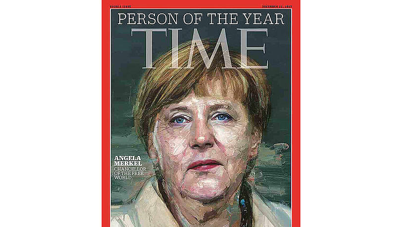 Time hat Kanzlerin Merkel zur Person des Jahres 2015 gewählt. Time hat Kanzlerin Merkel zur Person des Jahres 2015 gewählt.