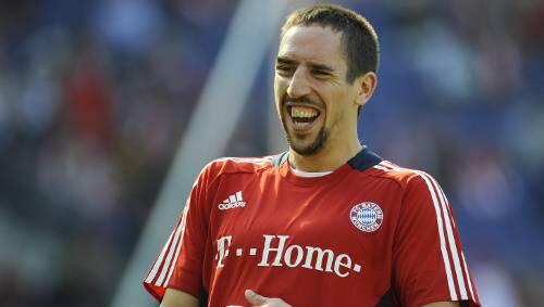 Franck Ribéry hat Grund zu guter Laune: Sollte er wechseln wollen, dann wollen ihn die Bayern ziehen lassen. Franck Ribéry hat Grund zu guter Laune: Sollte er wechseln wollen, dann wollen ihn die Bayern ziehen lassen.
