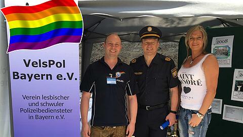 Schwule und Lesben haben es vor allem bei der bayerischen Polizei immer noch schwer. Schwule und Lesben haben es vor allem bei der bayerischen Polizei immer noch schwer.