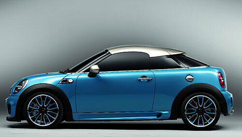 Die Mini Coupé-Studie. Die Mini Coupé-Studie.