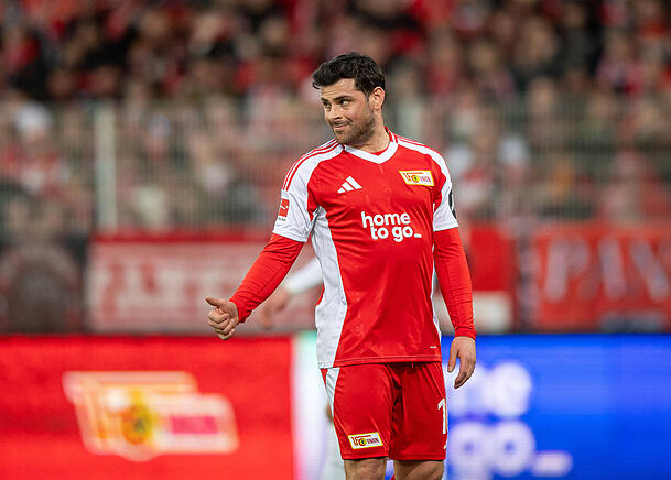 Bei Union Berlin zuletzt oft nur noch Tribünengast: Kevin Volland. Bei Union Berlin zuletzt oft nur noch Tribünengast: Kevin Volland.