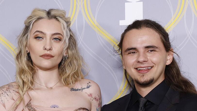 Paris und Prince Jackson bei den Tony Awards. Paris und Prince Jackson bei den Tony Awards.