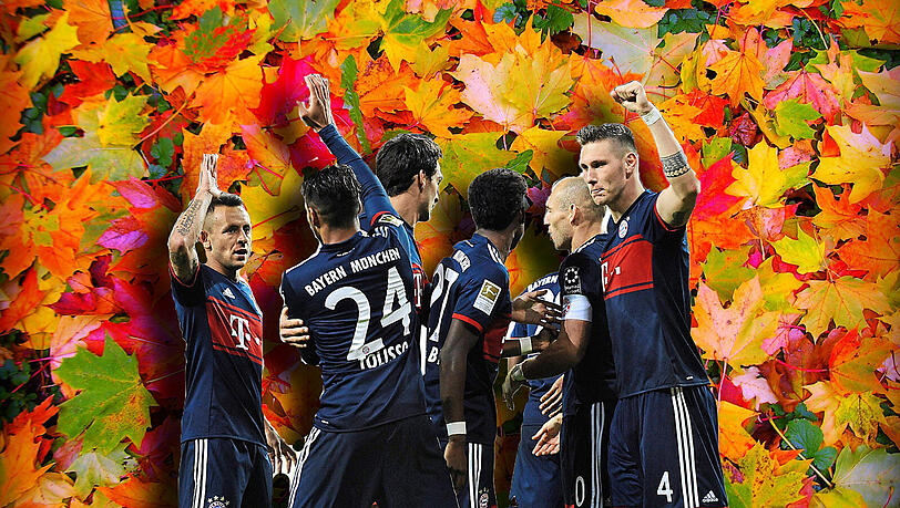 Erst der Leipzig-Doppelpack, dann Dortmund: Ob’s ein goldener Herbst für die Mannschaft des FC Bayern und Trainer Jupp Heynckes wird? Erst der Leipzig-Doppelpack, dann Dortmund: Ob’s ein goldener Herbst für die Mannschaft des FC Bayern und Trainer Jupp Heynckes wird?