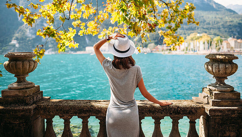 Goldener Herbst am Gardasee Goldener Herbst am Gardasee