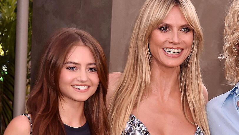 Leni (l.) und Heidi Klum haben ein vertrautes Mutter-Tochter-Verhältnis. Leni (l.) und Heidi Klum haben ein vertrautes Mutter-Tochter-Verhältnis.