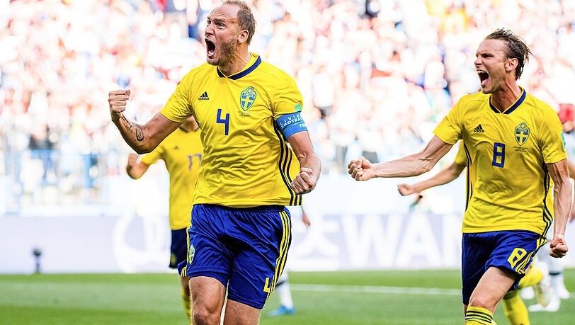 Andreas Granqvist: Kapitän der schwedischen Nationalmannschaft. Andreas Granqvist: Kapitän der schwedischen Nationalmannschaft.